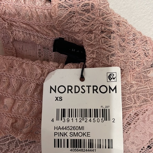 Halogen Lace Knit Mock Neck Top Size XS - Picture 5 of 5